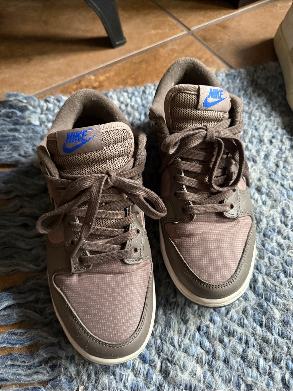 Women’s Nike Dunk Low Brown and Blue